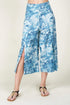 Duval Linen Pants - Blue Lagoon